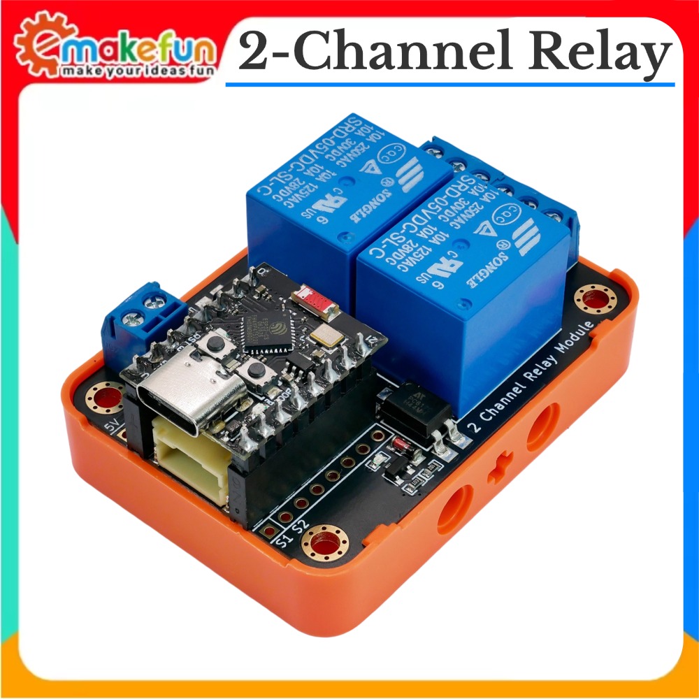 Esp32 Uart Module - Módulo de relé de 2 canales,