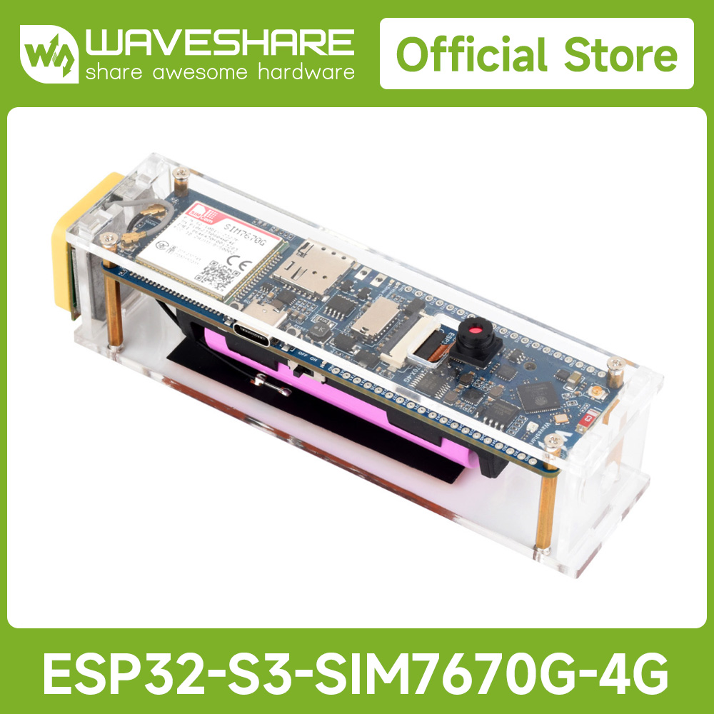 Esp32 Wifi Bluetooth Module - Placa de desarrollo Waveshare ESP32-S3 SIM7670G