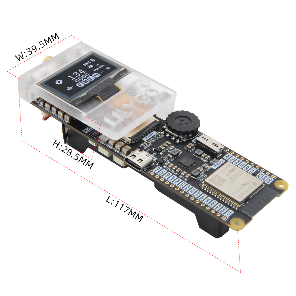Esp32 - T-TWR Plus OpenEdition ESP32-S3 Placa de