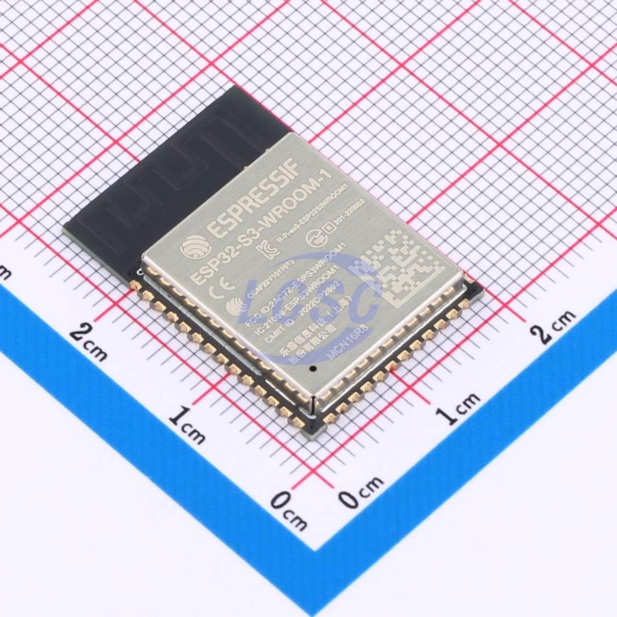 Esp32 Uart Module - 3 piezas ESP32-S3-WROOM-1-N16R8 SMD 25.5x18mm ESP32-S3R8