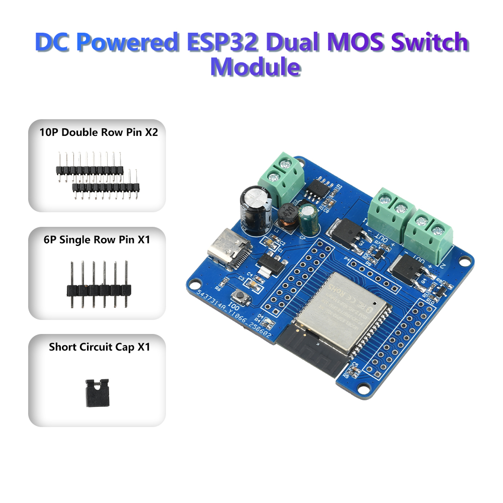 Módulo de interruptor MOS de 2 - Esp32 Uart Module reseña y precio