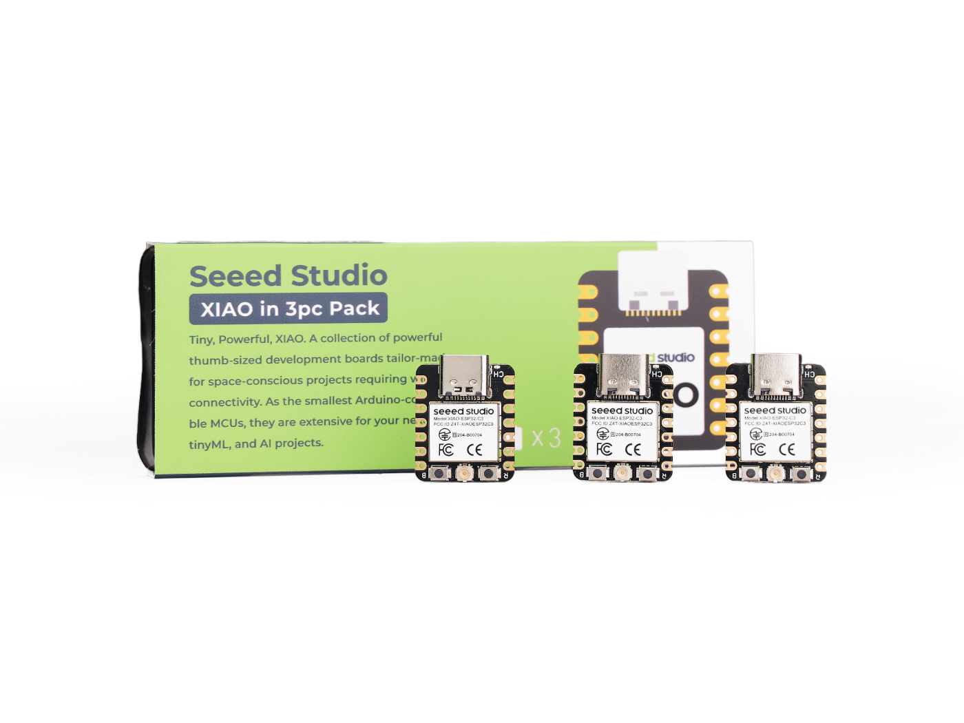 Paquete de 3 uds XIAO ESP32C3  - Esp32 Development Board reseña y precio