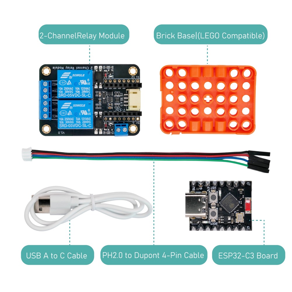 Módulo de relé de 2 canales, e - Esp32 Uart Module reseña y precio