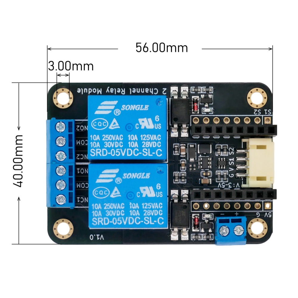 Módulo de relé de 2 canales, e - Esp32 Uart Module reseña y precio