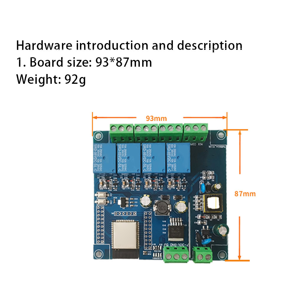 Placa de desarrollo de relé ES - Esp32 Uart Module reseña y precio