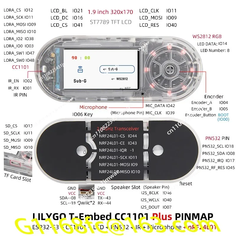 Placa de desarrollo CC1101 ESP - Esp32 Development Board reseña y precio