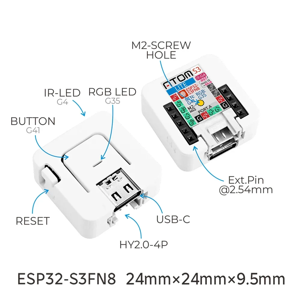 Placa de desarrollo M5Stack At - Esp32 Devkit reseña y precio