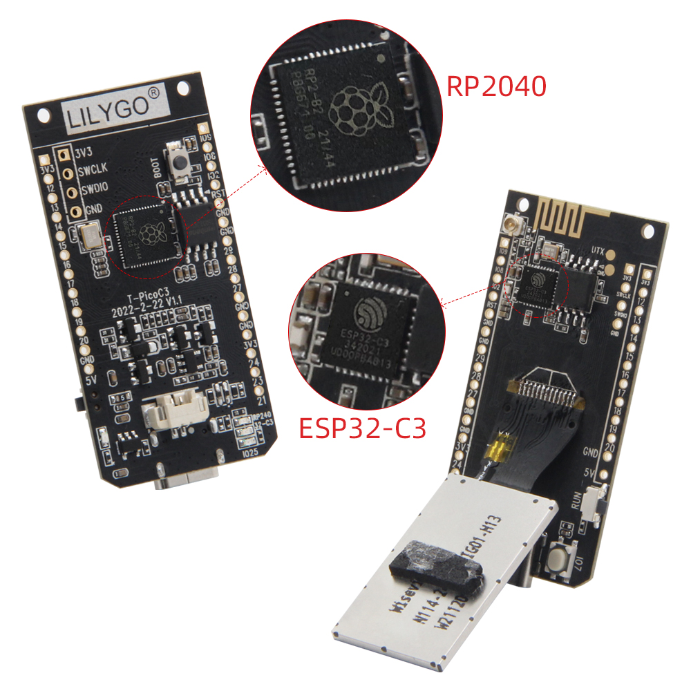 LILYGO® T-PicoC3 Módulo de pan - Esp32 C6 reseña y precio