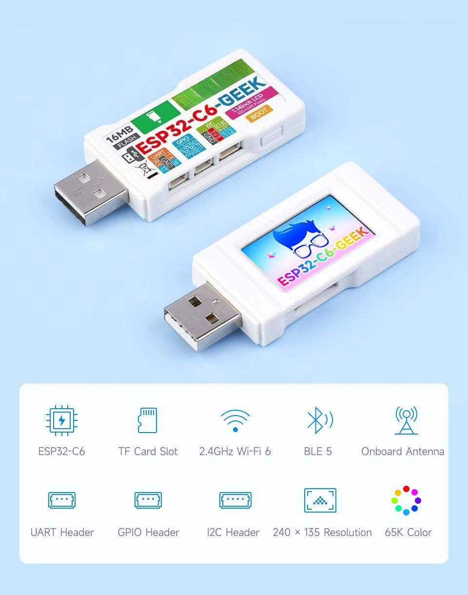 para la placa de desarrollo ES - Esp32 C6 reseña y precio