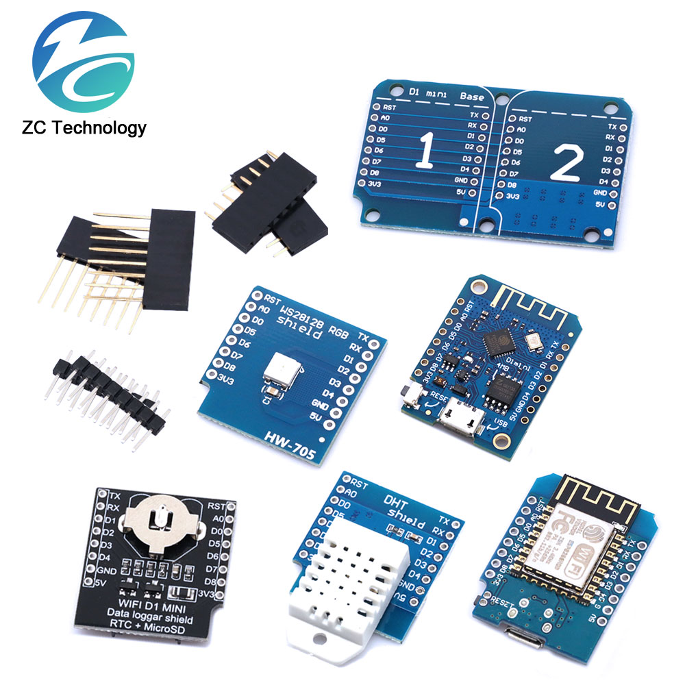 D1 Mini ESP8266 ESP-12F CH340G - Esp8266 Nodemcu reseña y precio