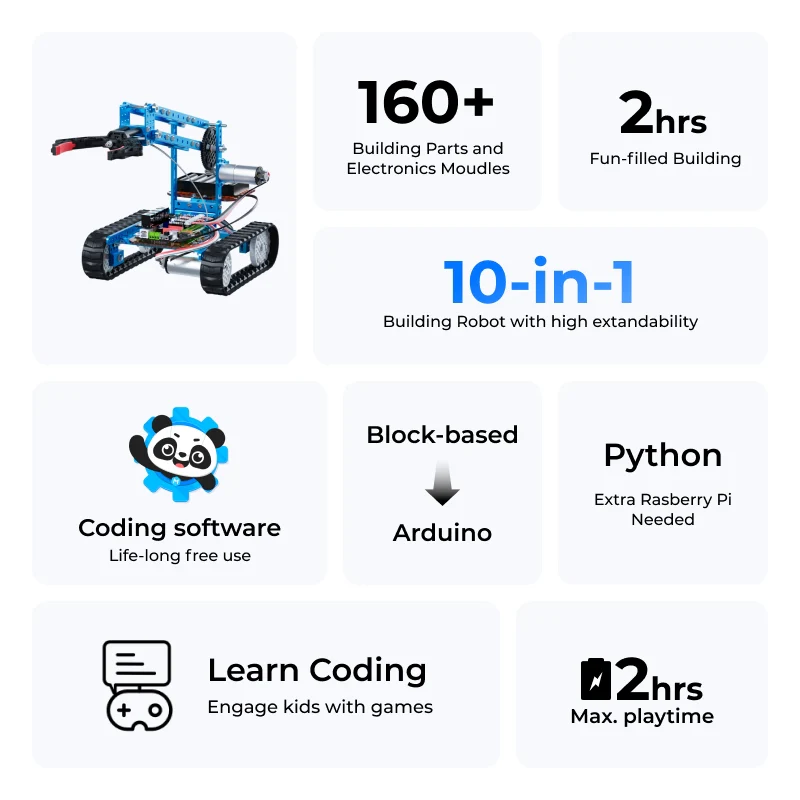 Makeblock Codey Rocky, Robot I - Esp32 reseña y precio