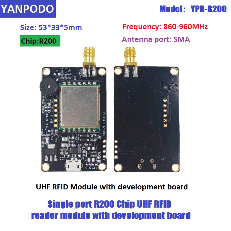 Módulo Lector RFID UHF con Chi - Esp32 Uart Module reseña y precio