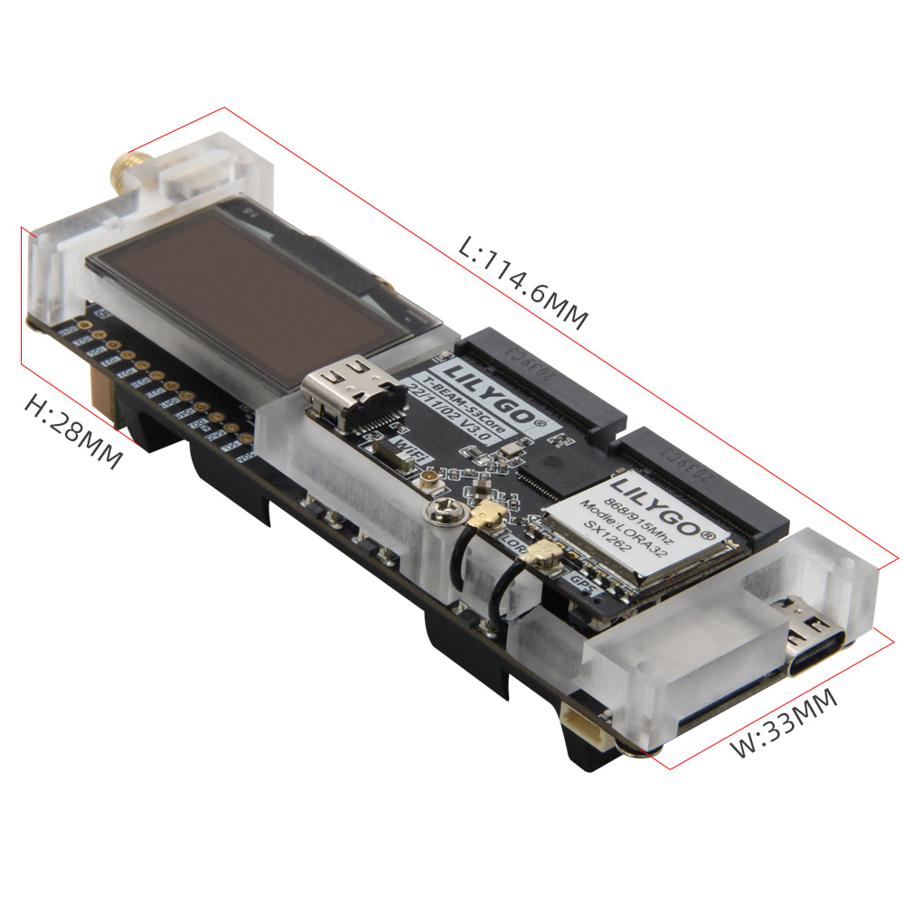 LILYGO® SoftRF T-Beam SUPREME- - Esp32 Wifi Bluetooth Module reseña y precio
